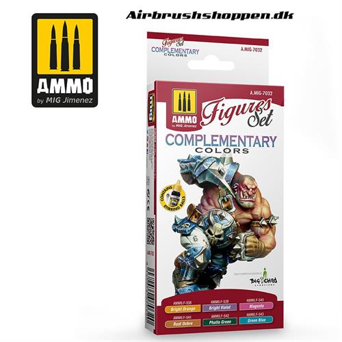 AMIG 7032 Complemantary Colors Figure set 6 x 17 ml